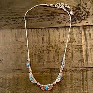Brighton Turquoise Indie Primrose Necklace